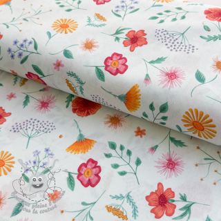 Tissu coton Happy Flower Field