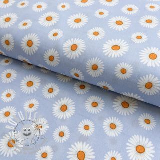 Tissu coton Happy Daisy Flower
