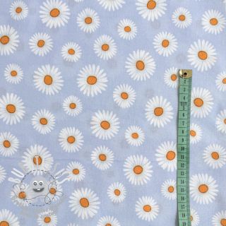 Tissu coton Happy Daisy Flower