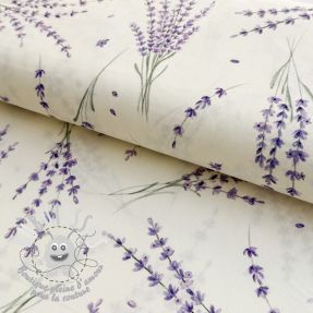 Tissu coton Watercolour Provence