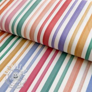 Tissu coton Happy Stripe Line