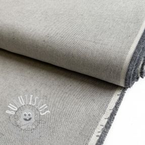 Tissu déco Linenlook PLAIN soft grey