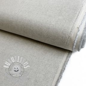 Tissu déco Linenlook PLAIN light grey