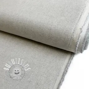 Tissu déco Linenlook PLAIN light grey