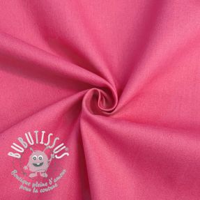 Tissu coton POPLIN pink