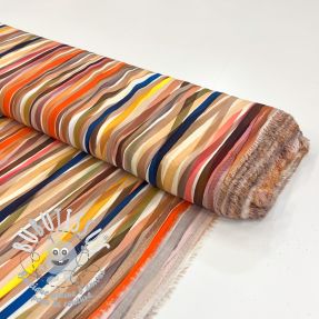 Viscose RAYON POPLIN Diverse graphics design B digital print