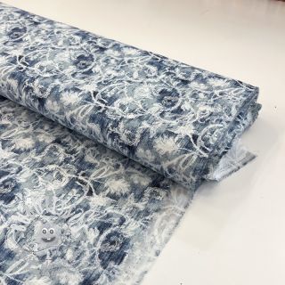 Viscose RAYON POPLIN Pattern design E digital print