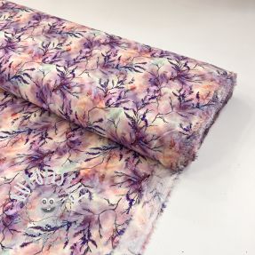 Viscose RAYON POPLIN Bright flowers design C digital print