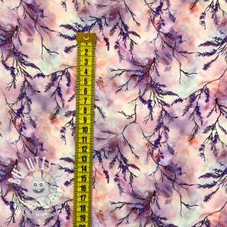 Viscose RAYON POPLIN Bright flowers design C digital print