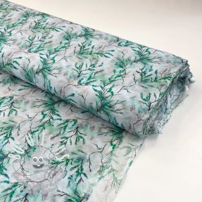 Viscose RAYON POPLIN Bright flowers design D digital print