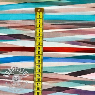 Viscose RAYON POPLIN Diverse graphics design A digital print
