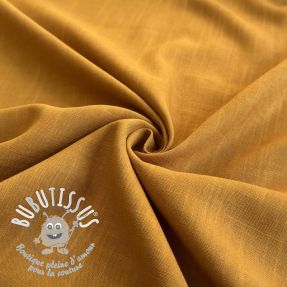 Viscose lin PREMIUM ochre