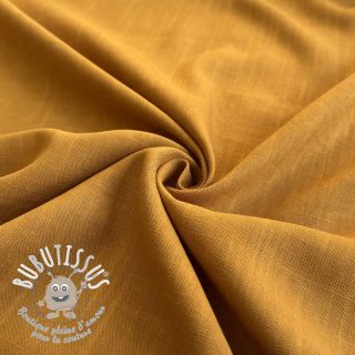 Viscose lin PREMIUM ochre