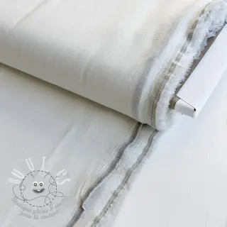 Viscose lin PREMIUM off white