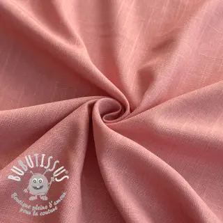 Viscose lin PREMIUM coral