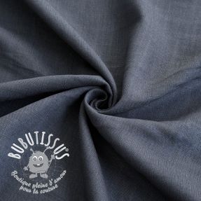 Viscose lin PREMIUM dark grey