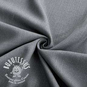 Viscose lin PREMIUM middle grey
