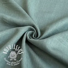 Viscose lin PREMIUM dark old green