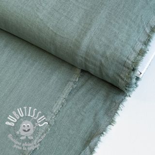 Viscose lin PREMIUM dark old green