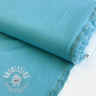 Viscose lin PREMIUM ocean blue