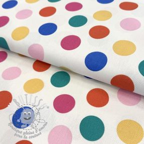 Tissu déco premium Confetti Polka Dot