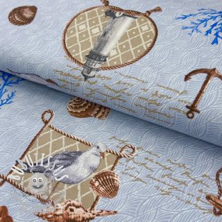 Tissu déco premium Hamptons Treasure