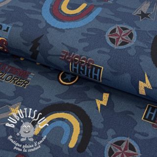 Tissu déco premium Army Power