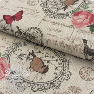 Tissu déco Linenlook Sweet Vintage Lady
