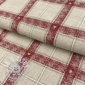 Tissu déco Linenlook Tartan Texture