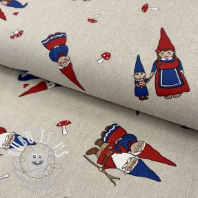 Tissu déco Linenlook Gnome Family