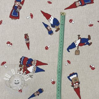 Tissu déco Linenlook Gnome Family