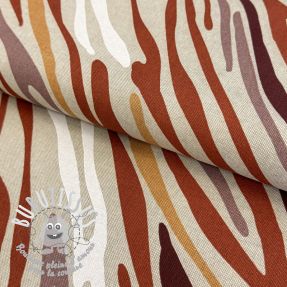 Tissu déco Linenlook Zebra Mix