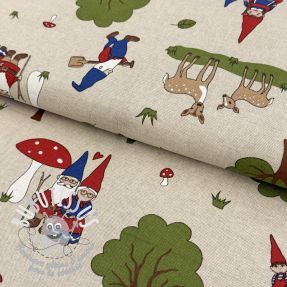 Tissu déco Linenlook Gnome Forest