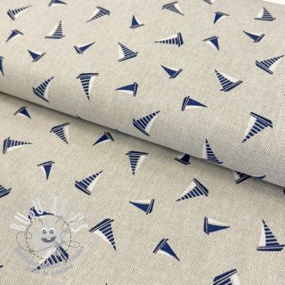 Tissu déco Linenlook Little Sailing Boat