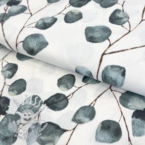 Tissu déco Eucalyptus Leaves Tissu de nappe