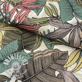 Tissu déco premium Tropical flora