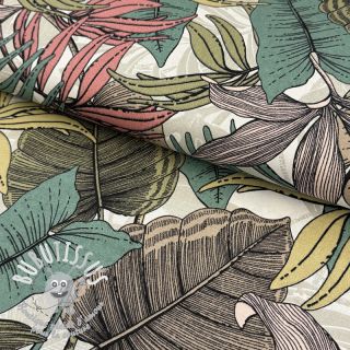 Tissu déco premium Tropical flora