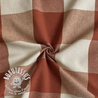 Tissu déco BIG Celestine terracotta