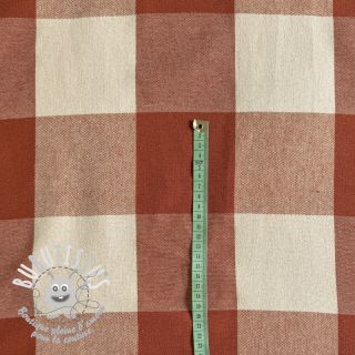 Tissu déco BIG Celestine terracotta