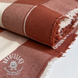 Tissu déco BIG Celestine terracotta