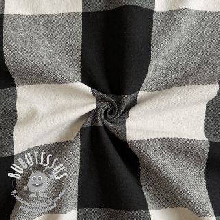 Tissu déco BIG Celestine noir
