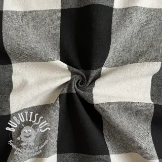 Tissu déco BIG Celestine noir