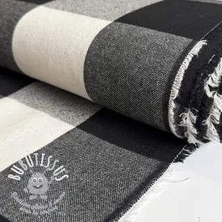 Tissu déco BIG Celestine noir