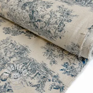 Tissu déco Gabrielle marine