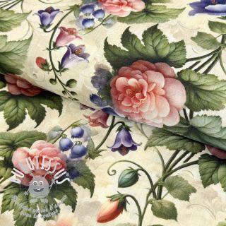Viscose lin Casia design D digital print