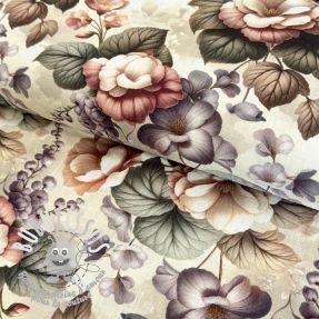 Viscose lin Casia design B digital print