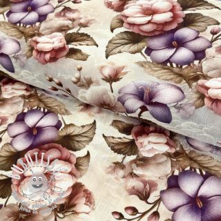 Viscose lin Casia design C digital print