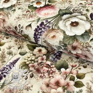 Viscose lin Casia design F digital print