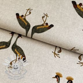 Tissu déco Linenlook Exotic Birds