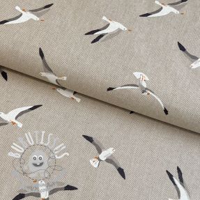 Tissu déco Linenlook Seagull Flying